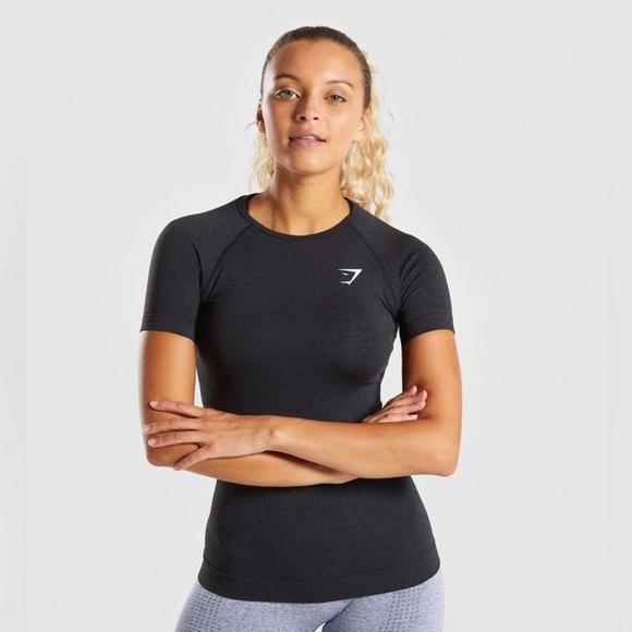 Gymshark Black Tee size M - Picture 1 of 6